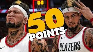 NBA 2K24 MyCAREER - LVP FIRST 50 POINT GAME