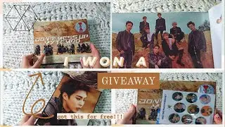 I WON A GIVEAWAY! | EXO Tempo Album Unboxing+ GIVEAWAY | Learn with Rain