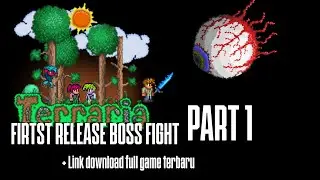 Game offline TERRARIA release awal boss fight PART 1 + Link download terbaru