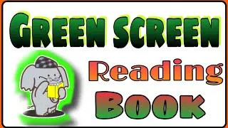 #vfx #greenscreen || Reading Books green screen animation video || Green screen Reading Animation ||