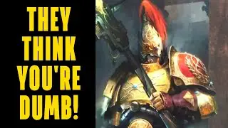 Warhammer 40K OUTRAGE As Games Workshop DOUBLES DOWN On Female Adeptus Custodes