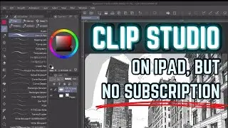 No Clip Studio Subscription on iPad?! It’s Possible With This Program!
