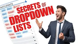 How To Create DROPDOWN LISTS in GOOGLE SHEETS like a PRO Full Tutorial