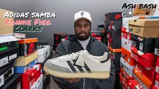 Review | Ronnie Fieg x Clarks x Adidas Samba 'White / Black' | Ash Bash