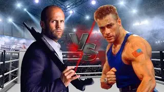 JASON STATHAM VS JEAN CLAUDE VAN DAMME 👊👊 eng sara jang sahnalari #jasonstatham #jcvd #tribute