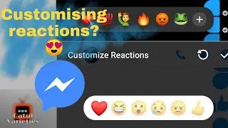 How to react any emoji😍 on messager| Facebok | Messenger | 