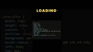 "Smooth Loader Animation with HTML & CSS"  #coding #learnhtml5andcss3 #htmltutorial #css