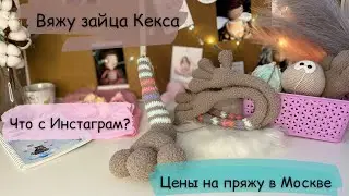 CRAZY BUNNY CUPCAKE. Yarn prices. What will happen to Instagram? Liana, THANK YOU!