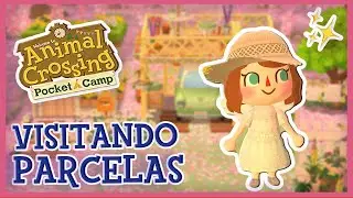 VISITANDO PARCELAS EN ANIMAL CROSSING POCKET CAMP  #ACNH #NINTENDO