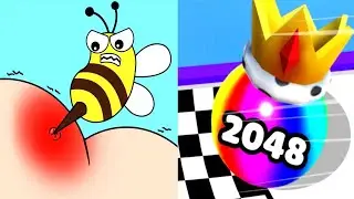 Help Me Tricky Story vs Ball Merge 2048 - Satisfying ASMR Gameplay All Levels