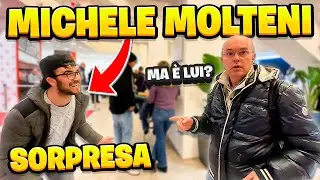 MICHELE MOLTENI fa UNA SORPRESA a MIO PAPÀ allo STADIO! *LEGGENDARIO*
