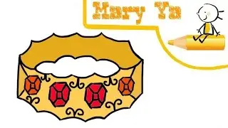 Как нарисовать браслет. Рисование для новичков.