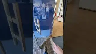 Center hung storefront door floor closer replacement