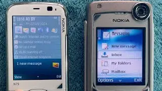 Sending SMS from Nokia 6680 to Nokia N79 and back