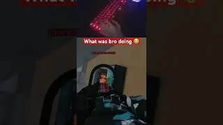 He went outside ⁉️ #roblox #shorts