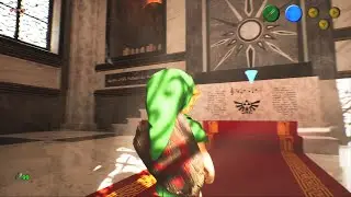 Ocarina of Time Remake Ported to Unreal Engine 5 [Lumen Global Illumination test]