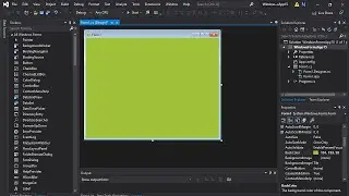 How to change background color using RGB color in visual studio windows form application 2019