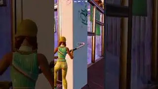 My Shot *PHASED* Through The Wall! 😂😬 (Fortnite Chapter 4) #shorts