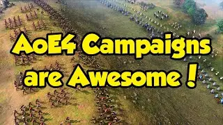 The AoE4 Campaigns are Awesome! (Norman campaign mission #1)
