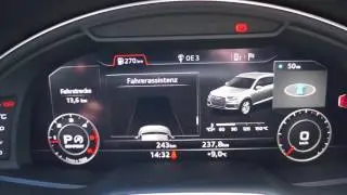 AUDI Virtual Cockpit - Q7 MY 2017 - and a little bit of interior
