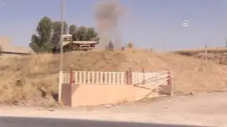 AA ekibi Irak'ta çatışmanın ortasında kaldı   KERKÜK