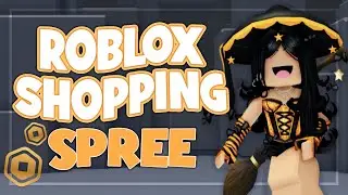100K ROBUX SHOPPING SPREE! | HALLOWEEN ROBLOX