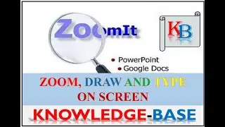 How to Use ZoomIt Software for Online Presentations & Teaching (Tutorial)
