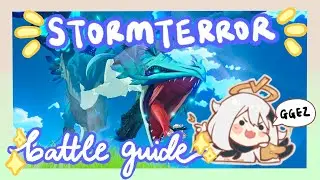 HOW TO BEAT STORMTERROR! PRO (casual) TIPS!【Genshin Impact 原神】