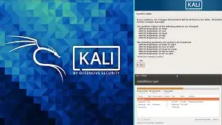 How to Install Kali Linux  | Create Manual Disk Partition in Kali Linux  for Dual Boot