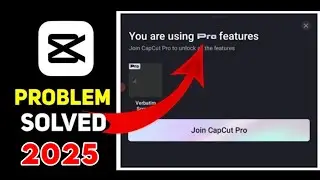 You Are Using Pro Features In Capcut | Capcut Pro Feature Problem Solved | 2024