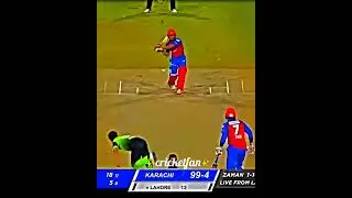 Excellent bowling by Zaman Khan 😍✌#shorts #cricketfan #levelhai #hblpsl