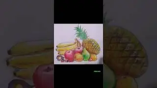 Water colour painting fruits !!🖌️🎨 || 