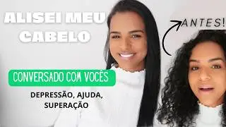 ALISEI MEU CABELO CACHEADO, aprenda comigo!