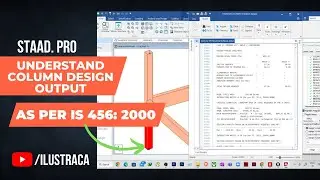 Understanding Column Design as per IS 456: 2000 | STAAD. Pro | ilustraca | Sandip Deb