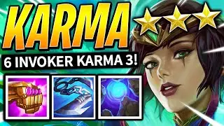 KARMA 3 NUKE BUILD w/ 6 INVOKER!! - TFT SET 9 GUIDE Teamfight Tactics 13.12 Best Comps