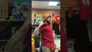 Делаем Custom или просто рвём Levi’s #custom #funny