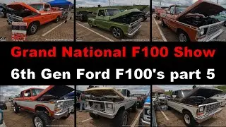 05/18/2024 Grand National F100 Show in Pigeon Forge 6th Gen F100s part 5 #f100 #classictrucks