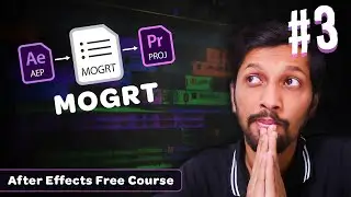 Creating Mogrt Files for Premiere Pro Using After Effects