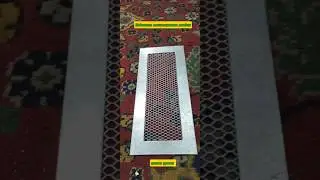 Бюджетная вентиляционная решётка