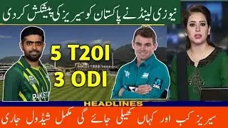 New Zealand Board Offered PCB To Play Series Against Pakistan - Pak Vs Nz Series 2024 Full Schdule -