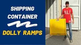 Small, Portable Ramps for Shipping Containers