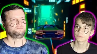 Neon Flytron: Cyberpunk Racer - киберпанк игра для смартфонов и планшетов