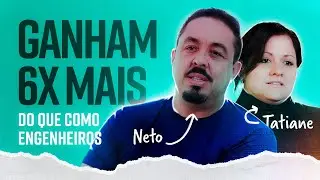 Hoje eles ganham 6x mais do que como engenheiros | Neto e Tatiane
