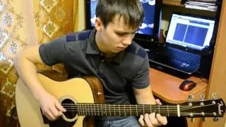Gotye feat. Kimbra - Somebody That I Used To Know (Acoustic guitar cover) Fingerstyle