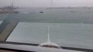 Вход в акваторию панамского порта Колон - Colon, Panama