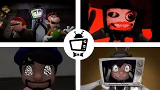 ALL GLITCH SCENE IN PUZZLE VISION SMG4