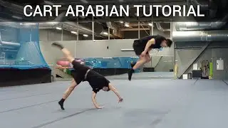 Cartwheel Frontflip (Cheated Arabian Flip) - Tricking Tutorial