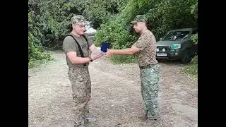 Нагородження воїнів.