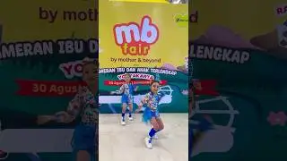 SAMANTHA DAN JINGGA DANCE FOREVER VIRAL BANY MONSTER BARENG TEMAN DANCE