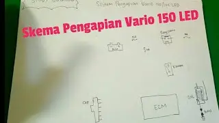 Skema pengapian Vario 150 /125 Led